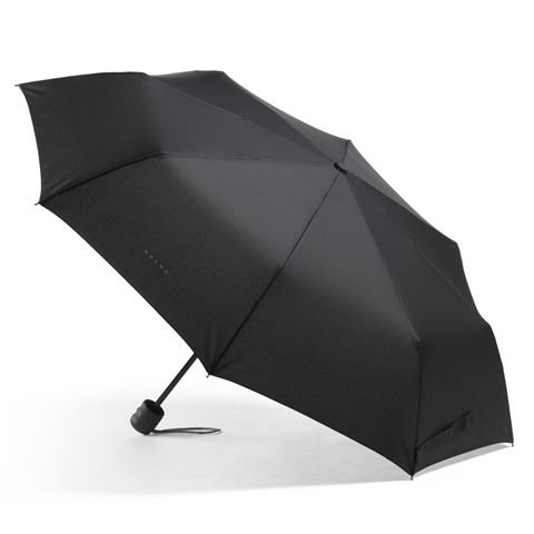 Зонт RPET, черный, 21''